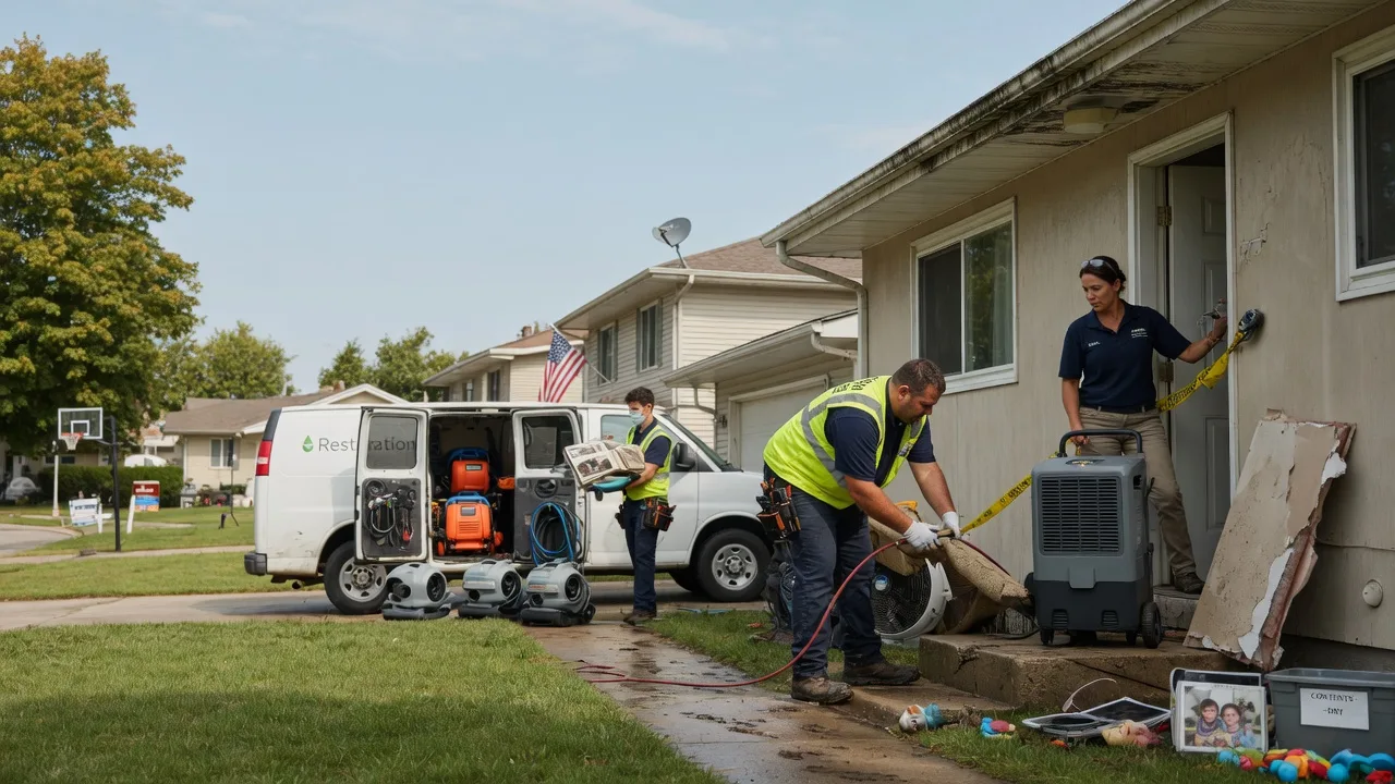 Water Damage Restoration in Leesburg, OH near me